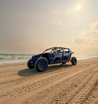 Cuatrimotos en Chachalacas