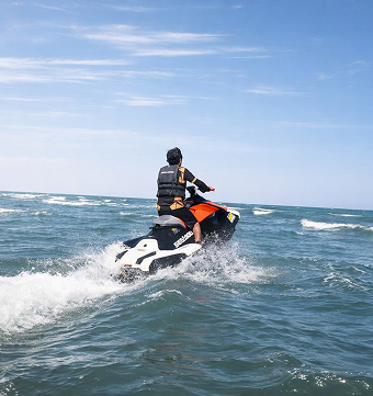 Actividades acuáticas en Chachalacas